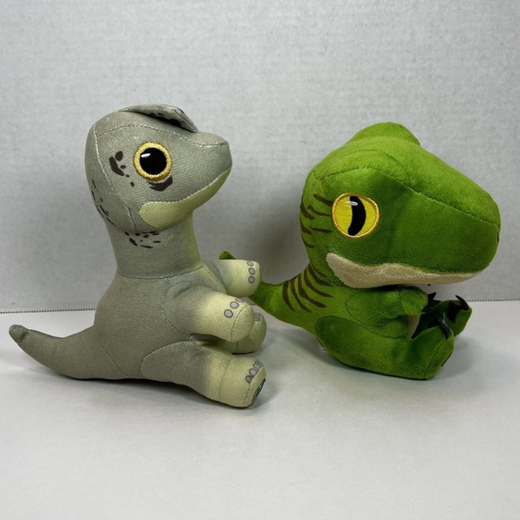 Jurassic Park World Plush Dominion Dinosaurs Licensed 2 pack - Picture 3 of 12